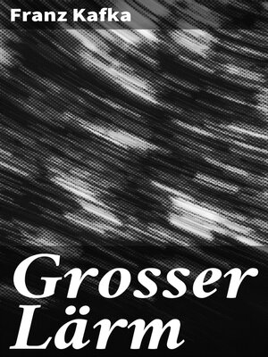 cover image of Grosser Lärm